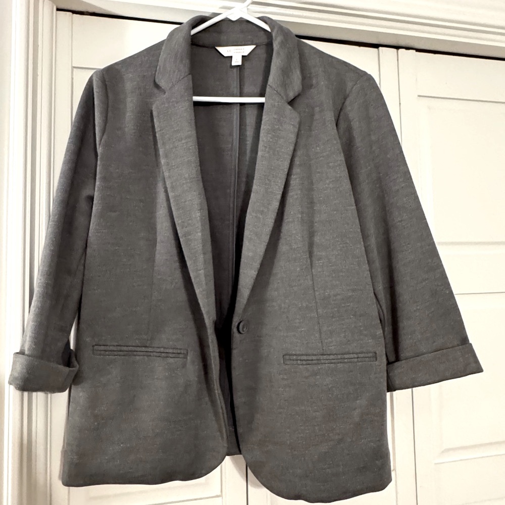 Lauren Conrad Gray Women's Blazer - Size L